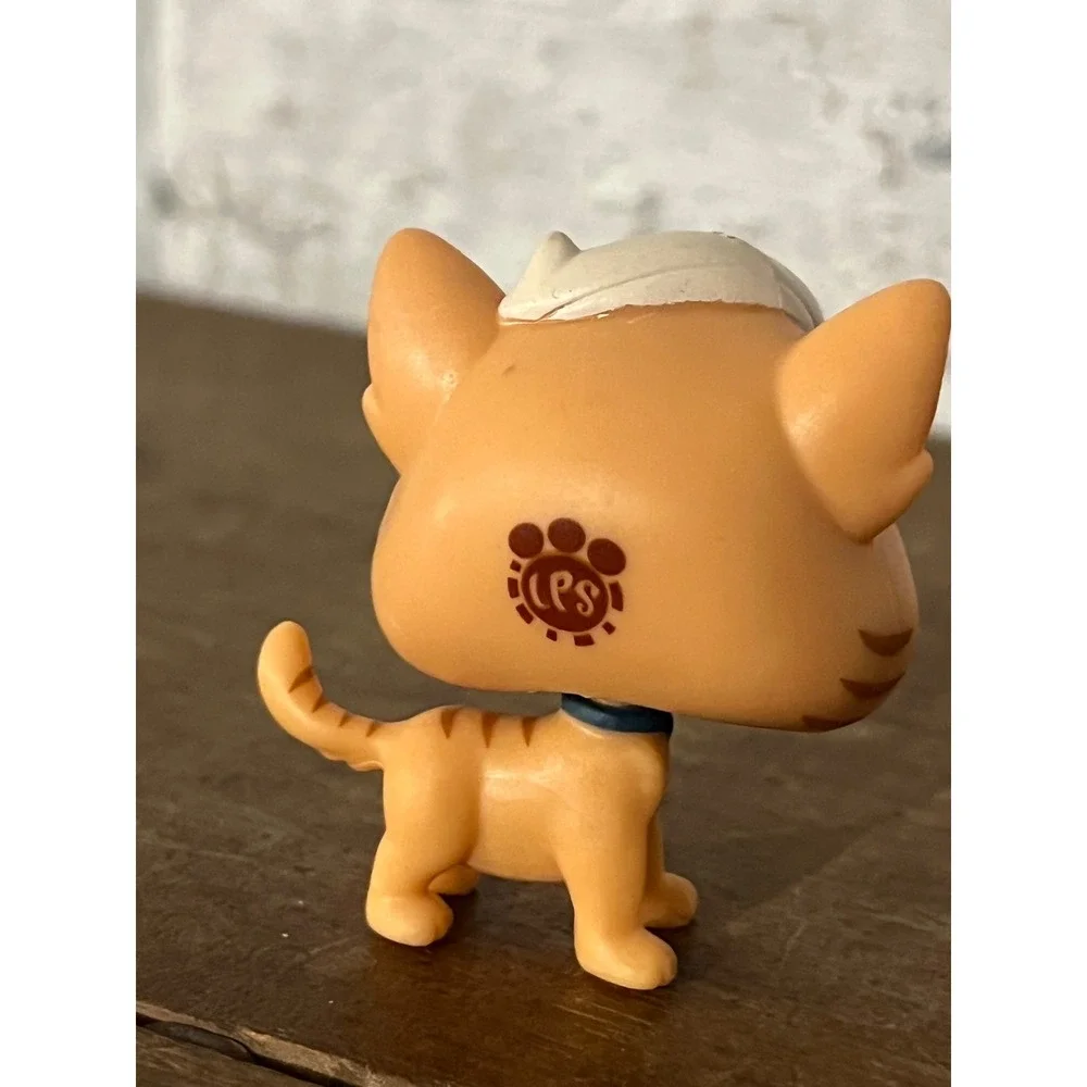 Littlest Pet Shop LPS #3877‎ Meow Meow Milkone Peach Kitty Cat - Picture 4 of 6